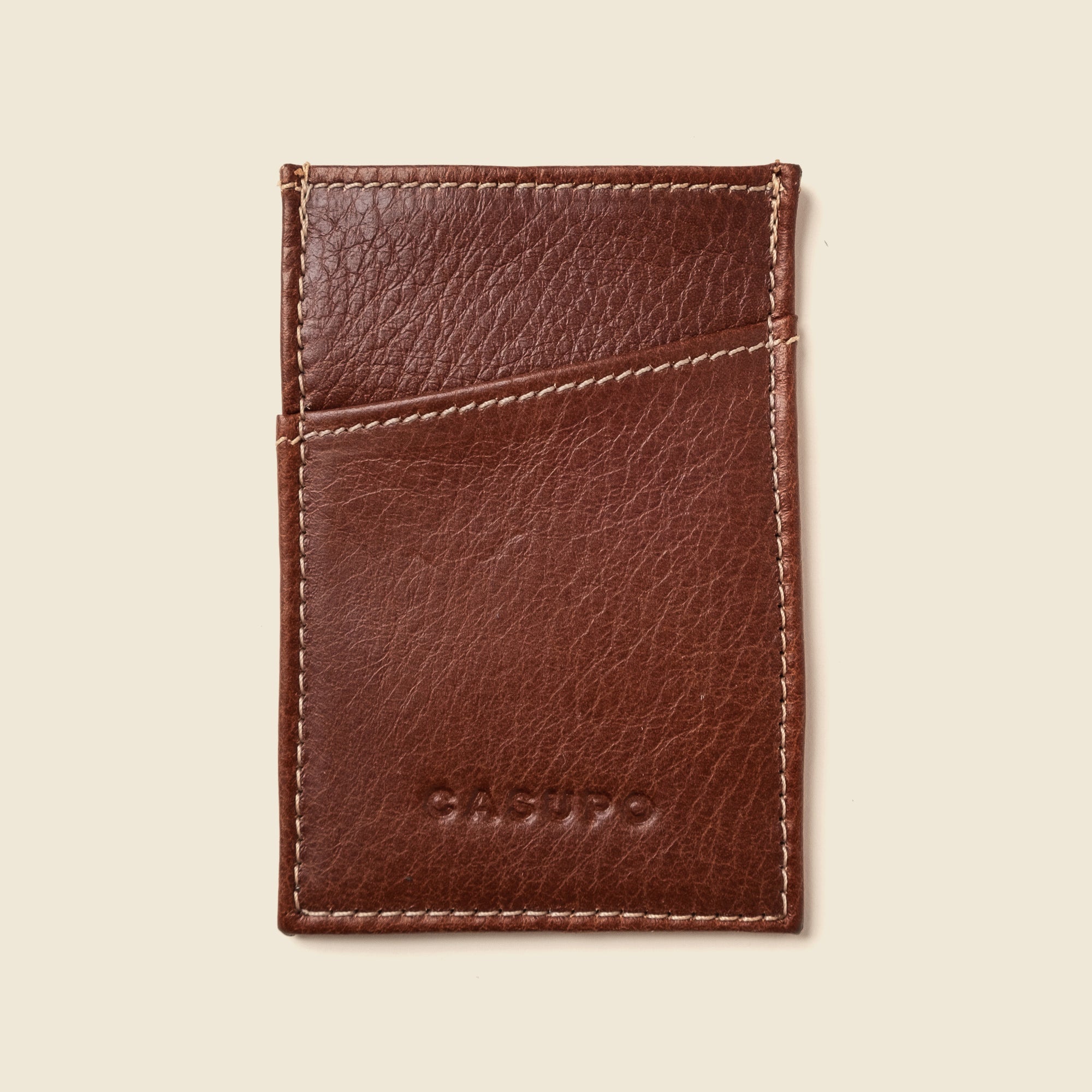 CASUPO Minimalist Wallet with RFID Protection - Chocolate - $48.00 at West Path 