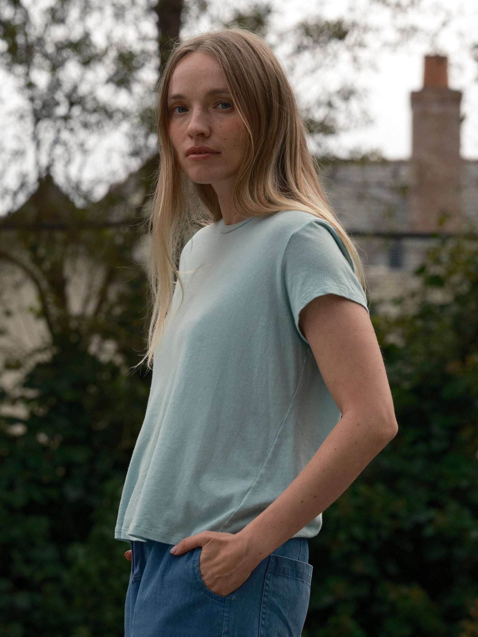 Mollusk Mollusk Featherweight Hemp Tee - Women's All Natural Cotton Hemp T-Shirt - $50.00 at West Path 