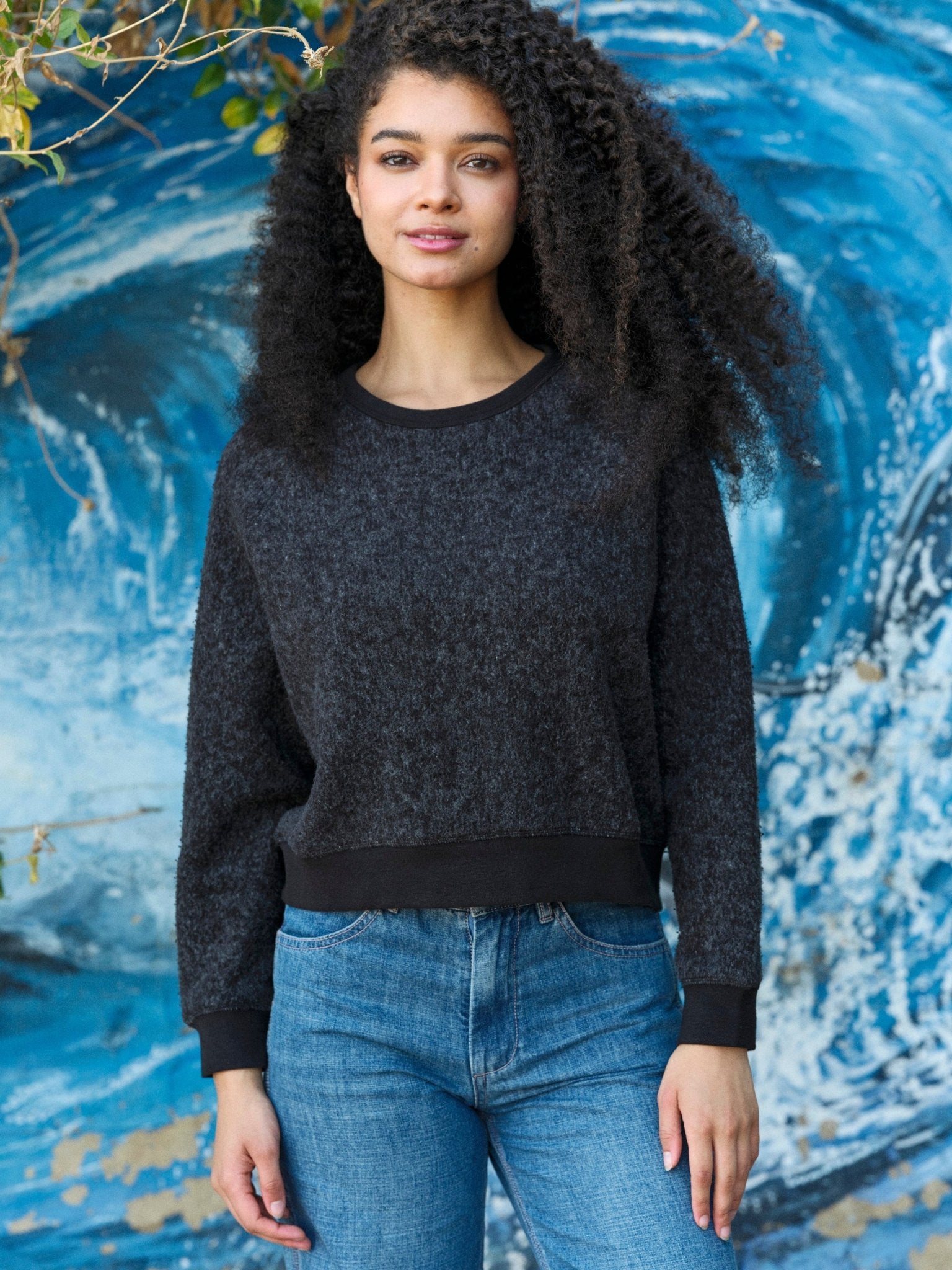 Mollusk Mollusk Softest Crew - Women's French Terry Crewneck Sweatshirt - $68.00 at West Path 
