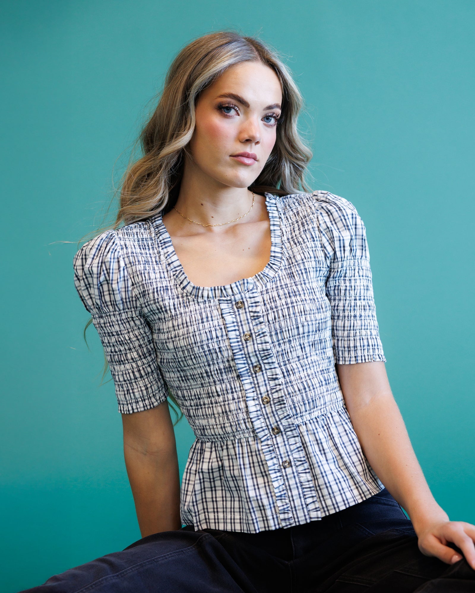 Downeast Oxford Top - $35.00 at West Path 