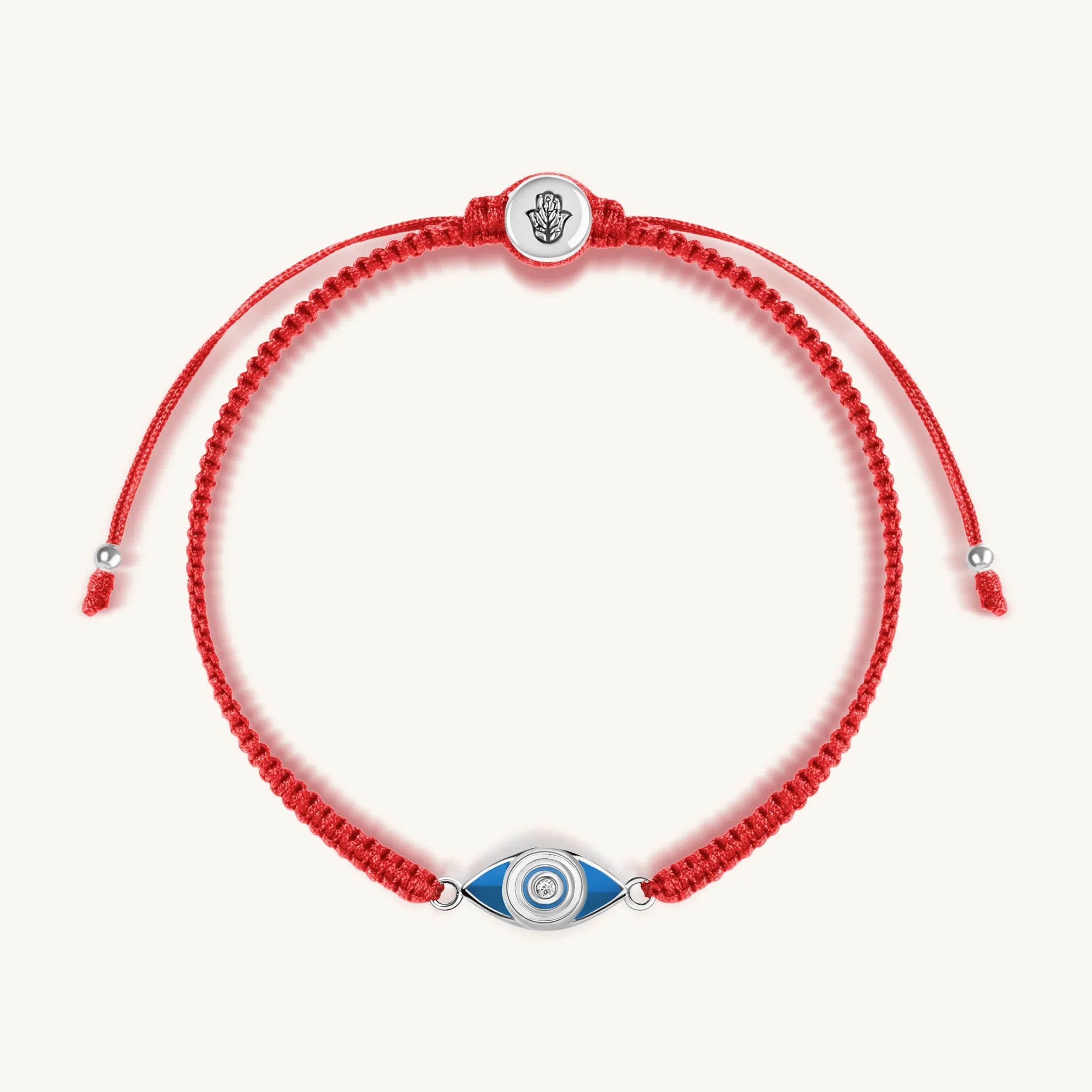 Prevent Harm Red String Evil Eye Charm Bracelet