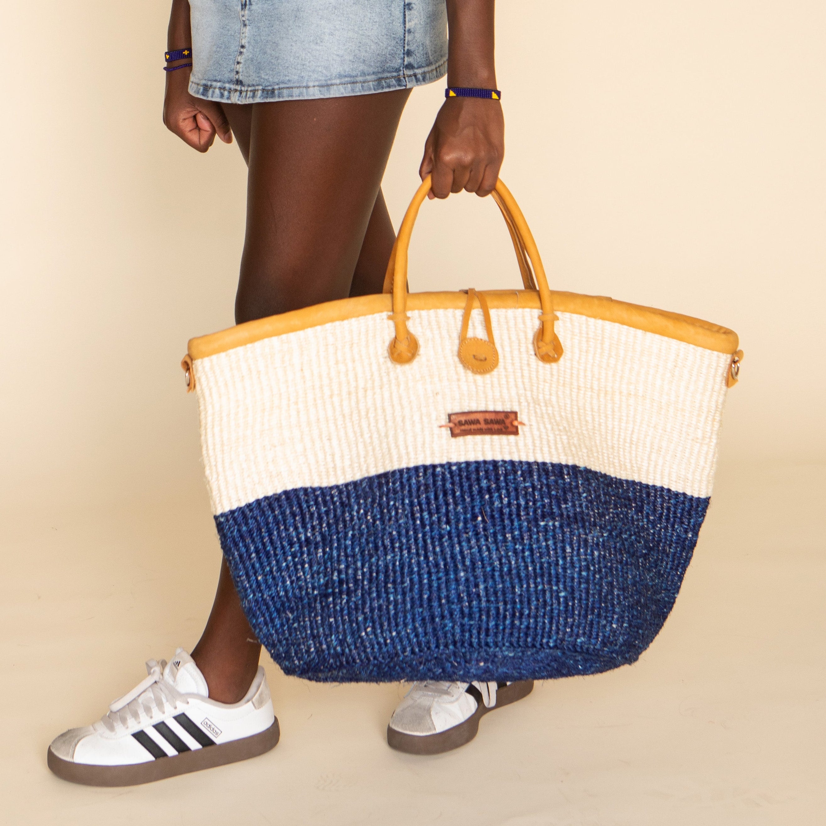 Rain and Peace Nourishment Handmade Sisal Straw Basket