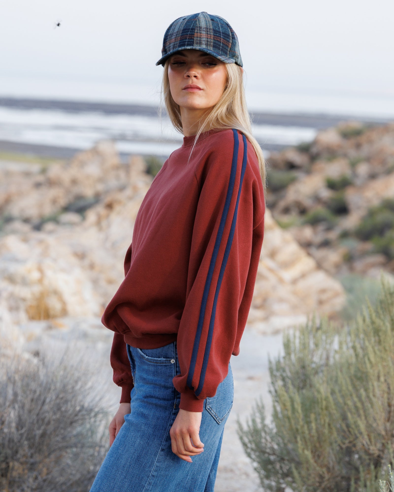 Downeast Retro Stripe Crew - $35.00 at West Path 
