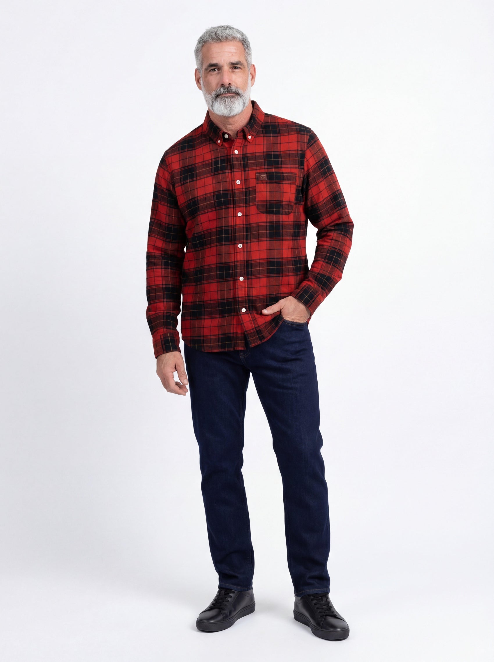 Adirondack Field Sabattis Organic Flannel Shirt - $178.00 at West Path 