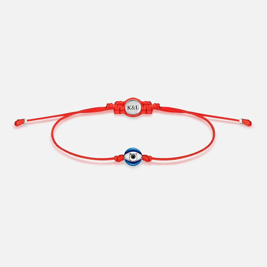 Karma and Luck Spiritual Freedom Evil Eye Red String Bracelet - $59.00 at West Path 