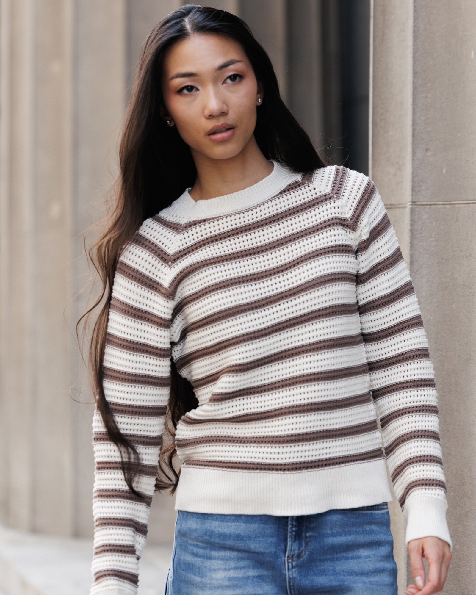 Downeast Underlined Crew - $45.00 at West Path 