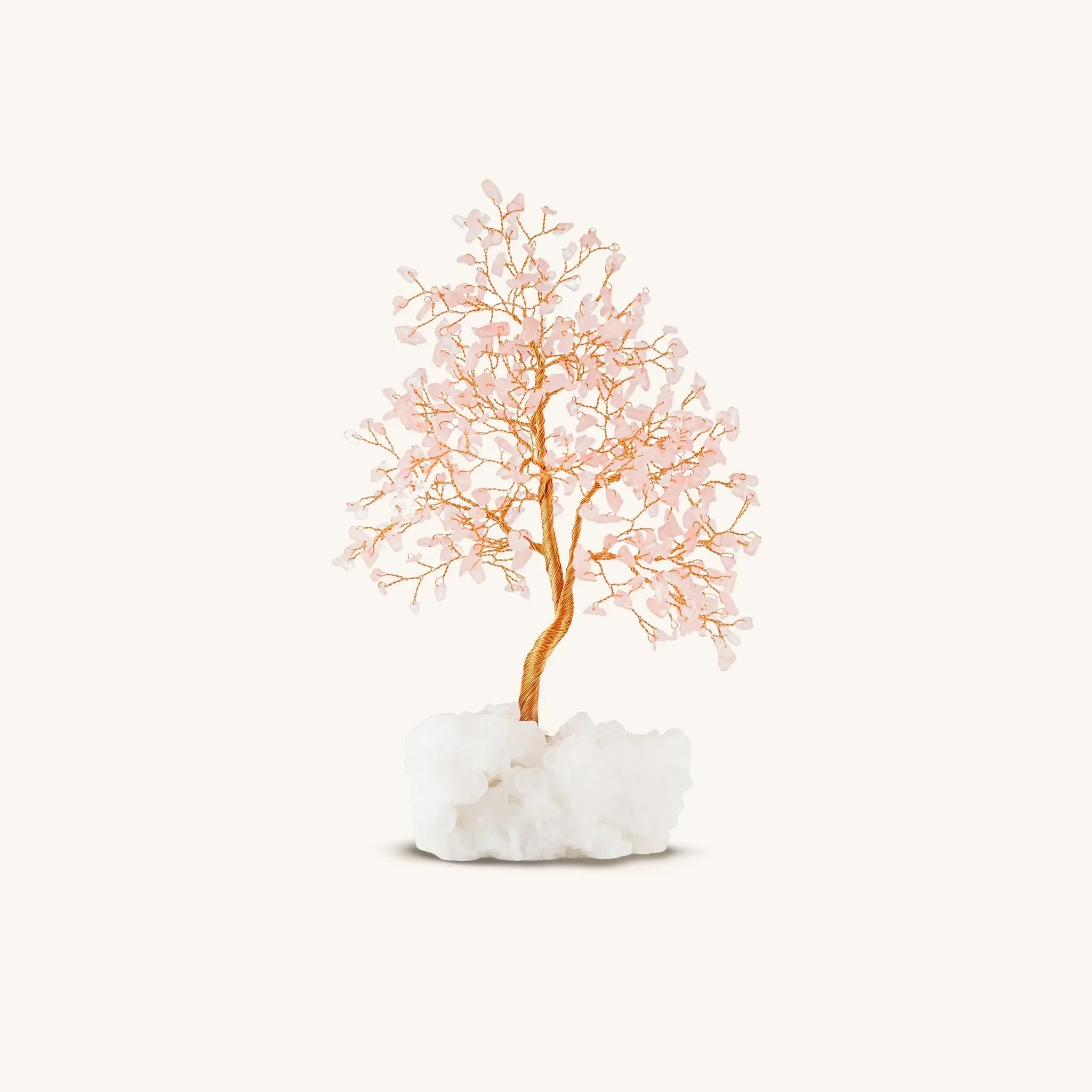 Karma and Luck You Are Loved Rose Quartz Feng Shui Tree - $239.00 at West Path 