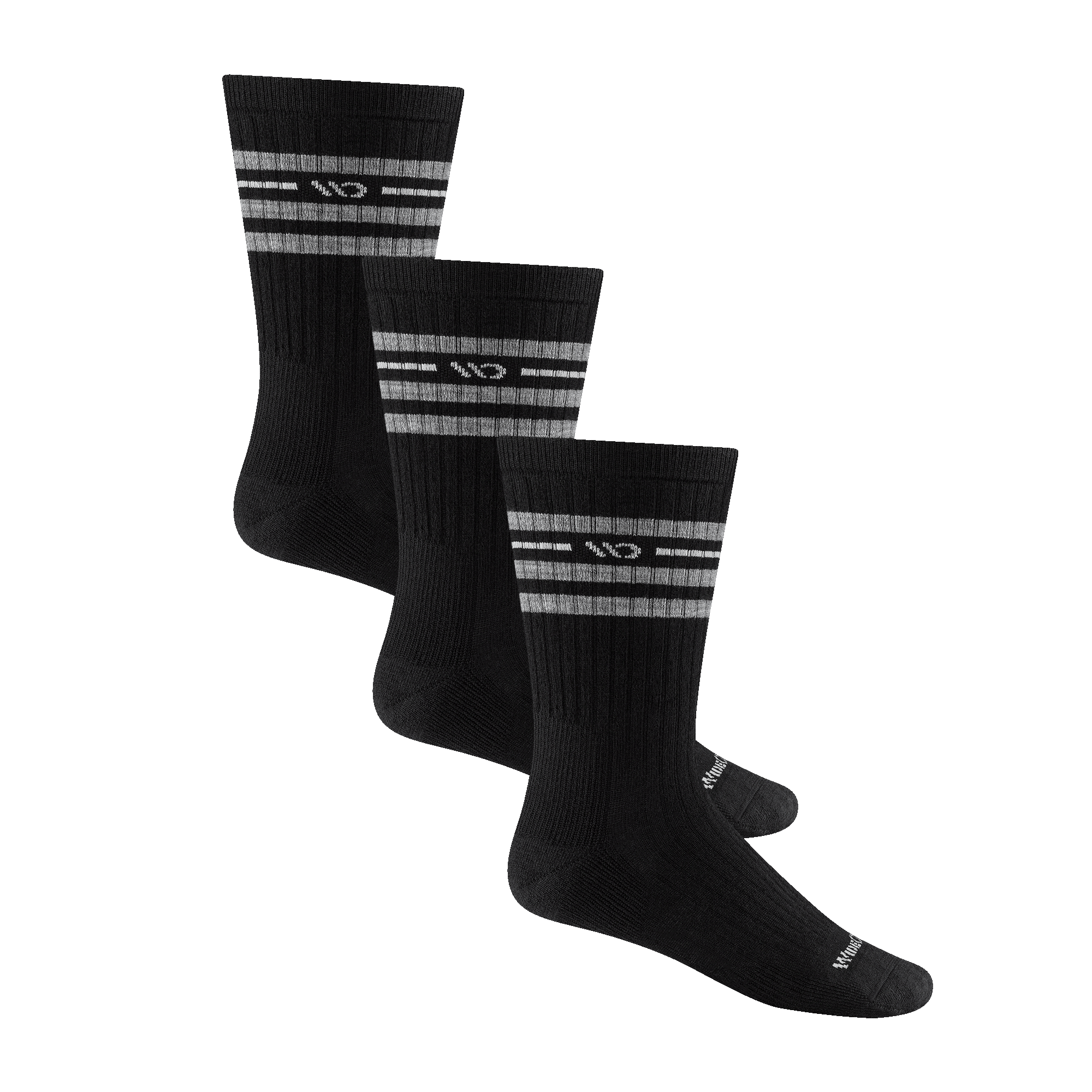 Wide Open Men's Vintage Stripe Cushioned Crew 3-Pack - $75.00 at Wide Open