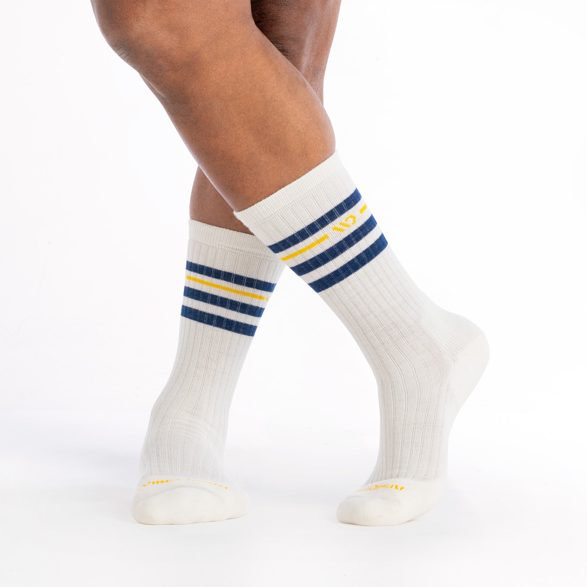 Wide Open Men's Vintage Stripe Cushioned Crew Socks - $25.00 at Wide Open