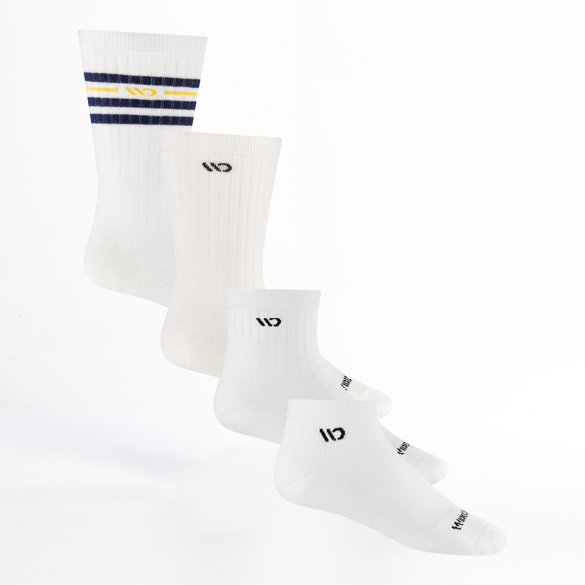Men's White Variety 4-Pack