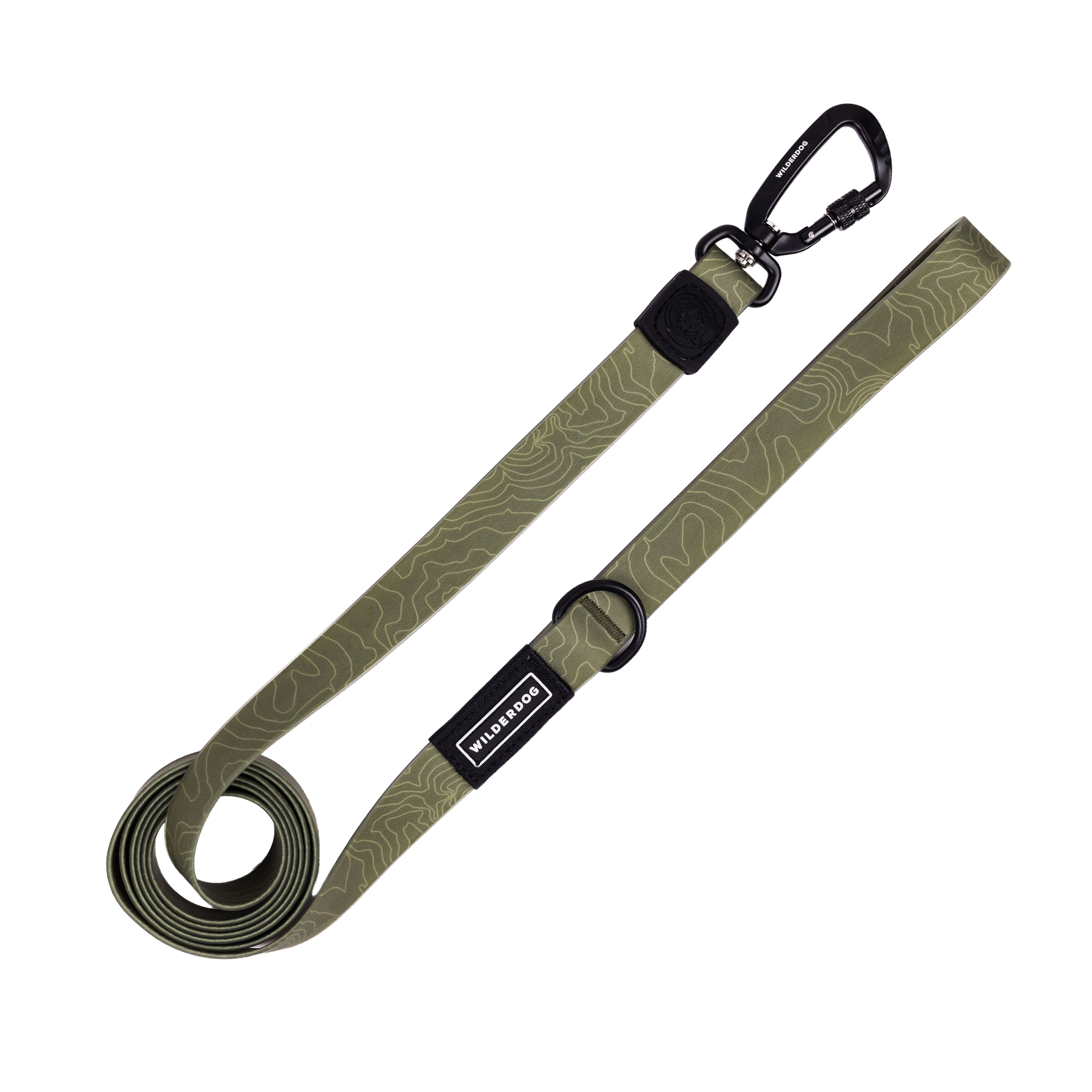 Wolfpack Supply Olive Waterproof Leash - $34.00 at Wilderdog