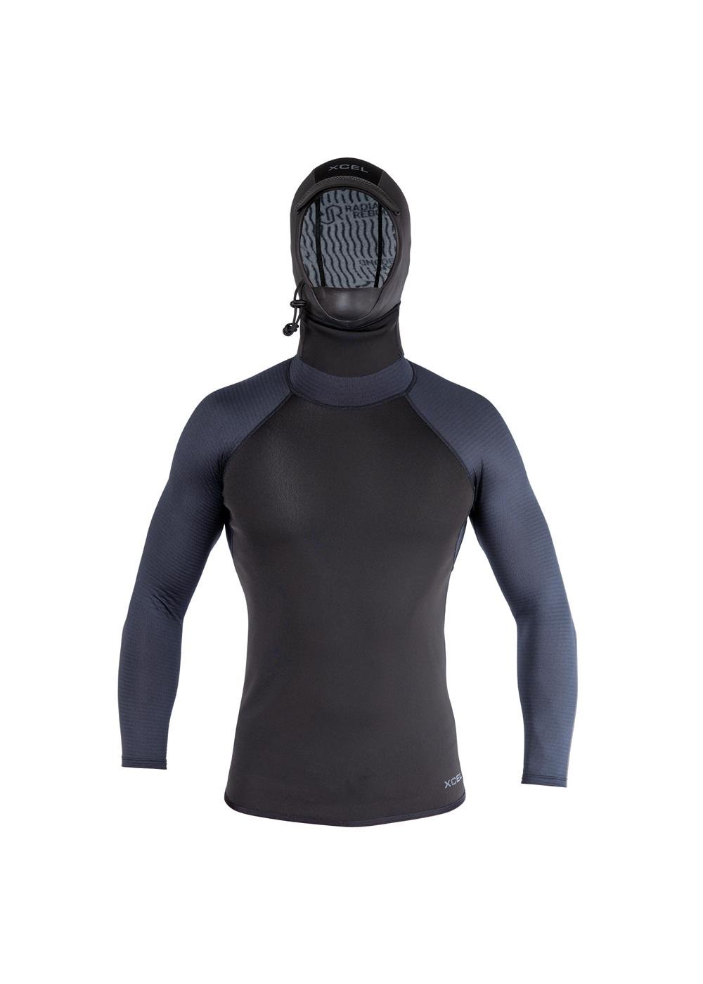 Xcel Wetsuits Men's Infiniti Top 1mm Body w/2mm Hood & Insulate-XR Sleeves - $149.95 at XCEL Wetsuits
